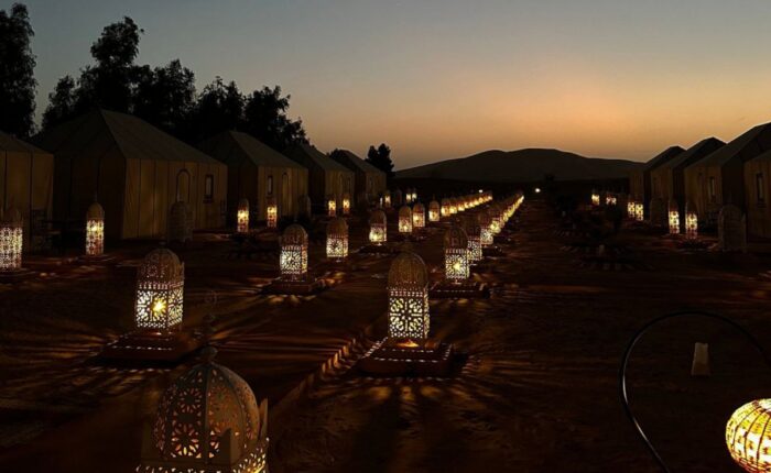 OVERNIGHT DESERT CAMP IN ERG CHEBBI